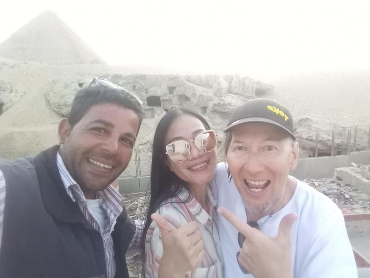 Toman Pyramids Hotel Kafret el-Gabal Kültér fotó
