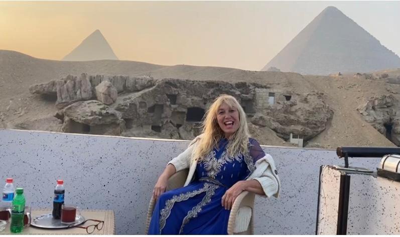 Toman Pyramids Hotel Kafret el-Gabal Kültér fotó